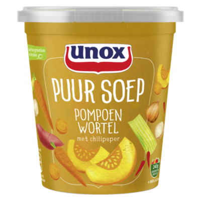 Unox Puur soep pompoen